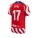 Cheap Atletico Madrid Saul Niguez #17 Home Football Shirt 2022-23 Short Sleeve